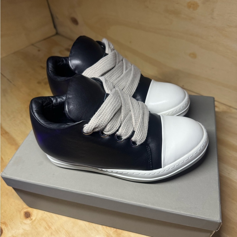 Stylish Black and White Men's Sneakers